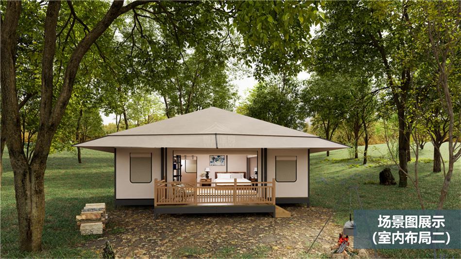 下花园区户外酒店帐篷